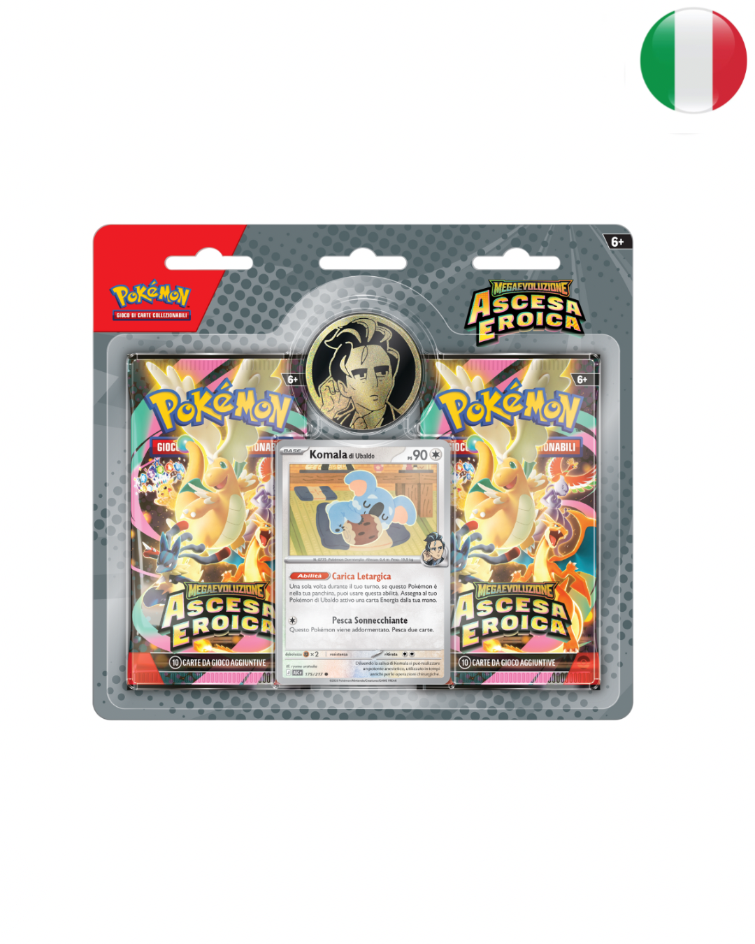 Ascesa Eroica - Blister 2 bustine - collezione Komala di Ubaldo (IT)