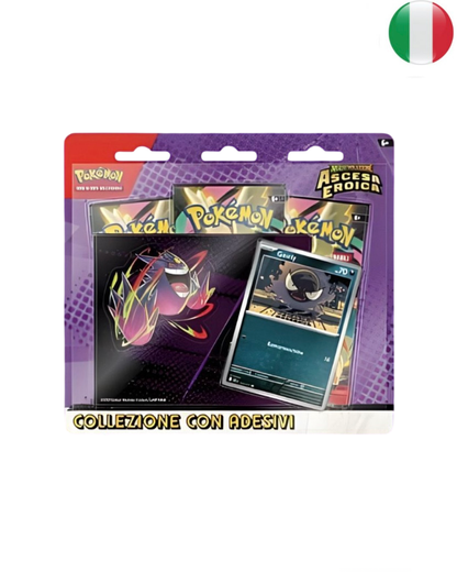 Ascesa Eroica - Blister 3 bustine - Collezione con Adesivi Gastly (IT)